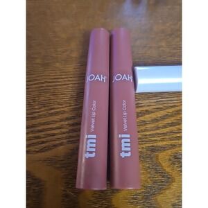 JOAH BY KISS Velvet Lip Color LIQUID LIPSTICK  JVLL05 WYD?  NEW SEALED  Lot Of 2